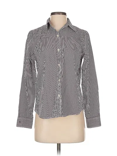 Pre-owned Polo Ralph Lauren Long Sleeve Button Down Shirt In Gray