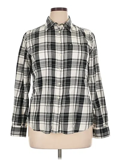Pre-owned Polo Ralph Lauren Long Sleeve Button Down Shirt In Gray