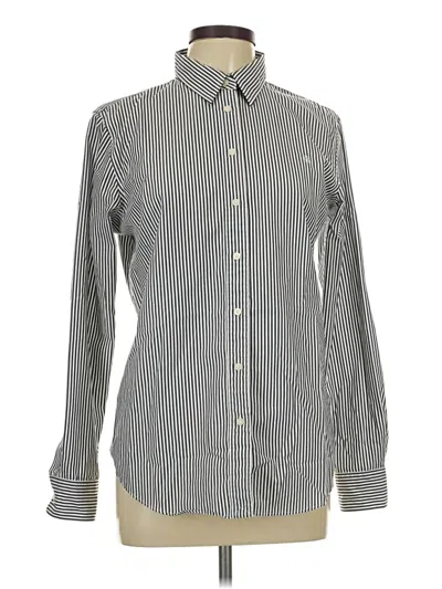 Pre-owned Polo Ralph Lauren Long Sleeve Button Down Shirt In Gray