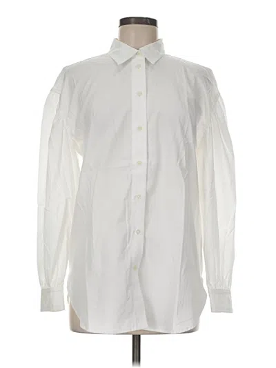 Pre-owned Polo Ralph Lauren Long Sleeve Button Down Shirt In Ivory