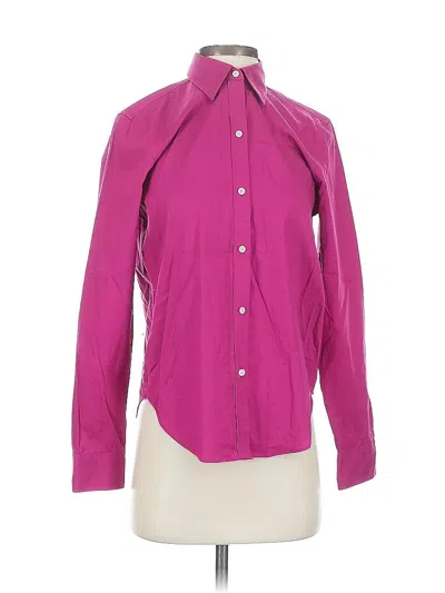 Pre-owned Polo Ralph Lauren Long Sleeve Button Down Shirt In Pink