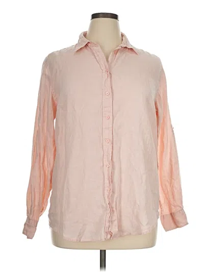 Pre-owned Polo Ralph Lauren Long Sleeve Button Down Shirt In Pink