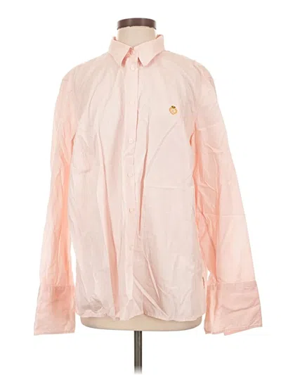 Pre-owned Polo Ralph Lauren Long Sleeve Button Down Shirt In Pink
