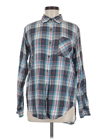 Pre-owned Polo Ralph Lauren Long Sleeve Button Down Shirt In Teal