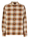 Polo Ralph Lauren Long Sleeve Button Front Shirt In Orange