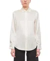 Polo Ralph Lauren White Long Sleeve Button Front Shirt
