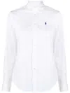 Polo Ralph Lauren Classic Long Sleeves Button Front Shirt Clothing In White