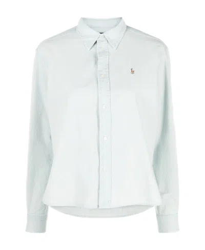 POLO RALPH LAUREN POLO RALPH LAUREN WIDE CROPPED SHIRT