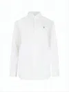 Polo Ralph Lauren Long-sleeve Button-up Shirt With Pointed Collar In Yellow