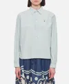 Polo Ralph Lauren Long-sleeve Button-up Shirt In Azzurro