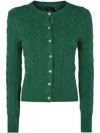 Polo Ralph Lauren Wool And Cashmere Cable-knit Cardigan