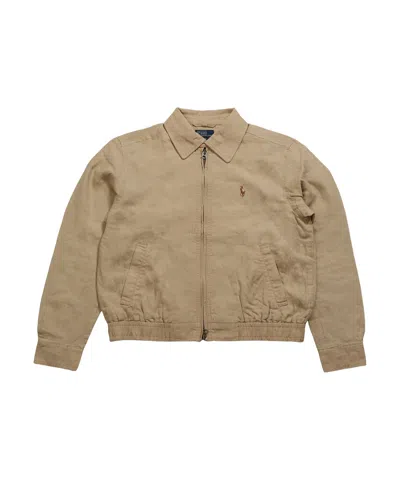 Polo Ralph Lauren Long Sleeve Casual Jacket In Nude