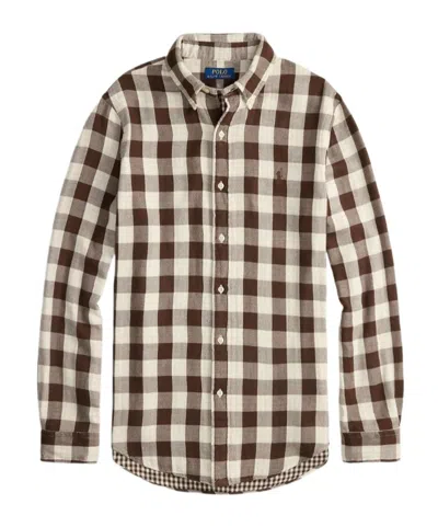 POLO RALPH LAUREN POLO RALPH LAUREN LONG SLEEVE CHECKED SHIRT