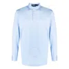 Polo Ralph Lauren Long Sleeve Classic Fit Polo Shirt In Blue