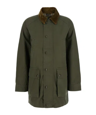 Polo Ralph Lauren Long Sleeve Coat In Green