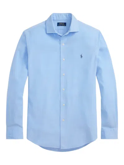 Polo Ralph Lauren Long-sleeve Corduroy Shirt In Blue