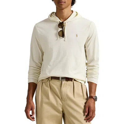 POLO RALPH LAUREN POLO RALPH LAUREN LONG SLEEVE COTTON JERSEY HOODED T-SHIRT
