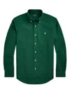 Polo Ralph Lauren Long Sleeve Cotton Shirt In Green