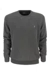 Polo Ralph Lauren Long Sleeve Crew Neck Pullover In Multi