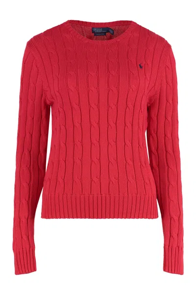 POLO RALPH LAUREN LONG SLEEVE CREW-NECK SWEATER