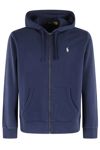 POLO RALPH LAUREN POLO RALPH LAUREN LONG SLEEVE FULL ZIP HOODED SWEATSHIRT