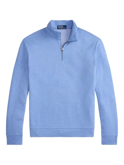 Polo Ralph Lauren ハーフジップ スウェットシャツ In Blue