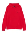 Polo Ralph Lauren Polo Pony-embroidered Hoodie In Red