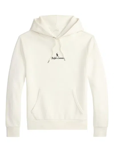 Polo Ralph Lauren Long-sleeve Hoodie In White
