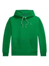 Polo Ralph Lauren The Rl Cotton-blend Fleece Hoodie Clothing In Green