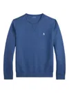 Polo Ralph Lauren Long-sleeve Logo-detail Sweatshirt In Blue