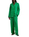 Polo Ralph Lauren The Madison Woven Pajama Set In Clover