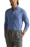 POLO RALPH LAUREN POLO RALPH LAUREN LONG SLEEVE PIMA COTTON POLO SHIRT