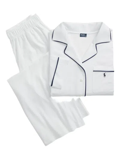 Polo Ralph Lauren Long-sleeve Piped Pyjama Set