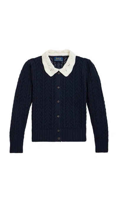 Polo Ralph Lauren Kids' Å¼€è¡« Â€“ Æ¸¸å¼‹æμ·å†›è“�. Å°ºç � 4 (also Â€“ 2, 3, 5, 6). In Blue