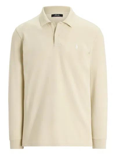 Polo Ralph Lauren Long-sleeve Polo Shirt In White