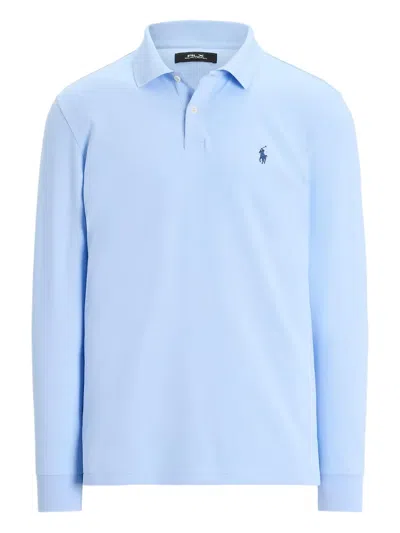 Polo Ralph Lauren Long-sleeve Polo Shirt In Blue
