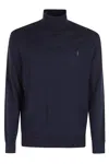 Polo Ralph Lauren Long Sleeve Pullover In Blue