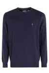 Polo Ralph Lauren Polo Pony Motif Sweater In Blue