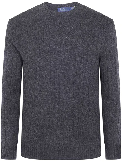 Polo Ralph Lauren Long Sleeve Pullover Clothing In Black