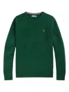 Polo Ralph Lauren Classic Crewneck Sweater In Deep Green In Green