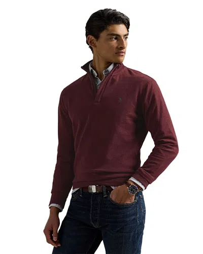 POLO RALPH LAUREN LONG SLEEVE QUARTER ZIP PULLOVER