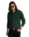 Polo Ralph Lauren Long Sleeve Quarter Zip Pullover In Green