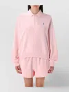 Polo Ralph Lauren Long Sleeve Ribbed Cuff Polo Top