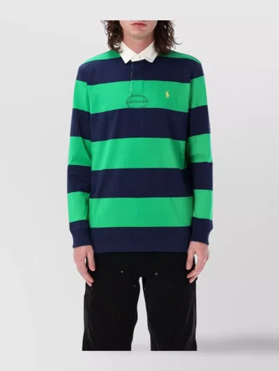 POLO RALPH LAUREN LONG SLEEVE RUGBY POLO SHIRT