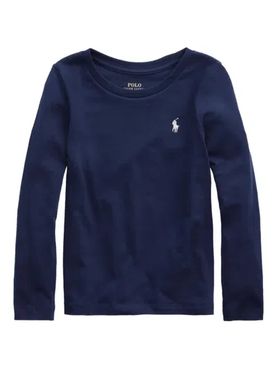 POLO RALPH LAUREN LONG-SLEEVE SCOOP NECK T-SHIRT