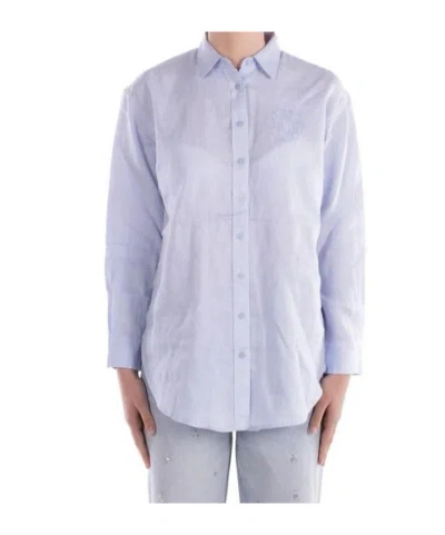 Polo Ralph Lauren Long Sleeve Shirt In White
