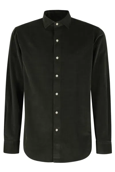 Polo Ralph Lauren Long Sleeve Shirt In Black