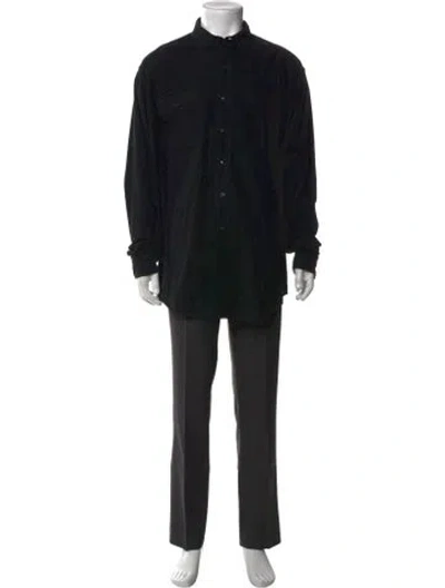 Pre-owned Polo Ralph Lauren Long Sleeve Shirt In Black