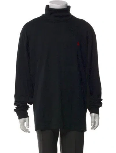 Pre-owned Polo Ralph Lauren Long Sleeve Shirt In Black