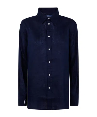 Polo Ralph Lauren Long-sleeve Shirt In Blue